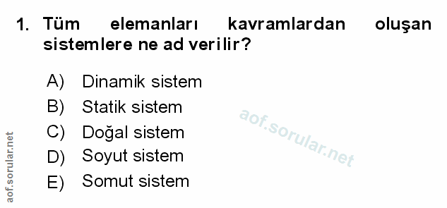 Soru 1