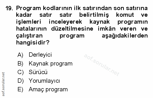 Soru 19