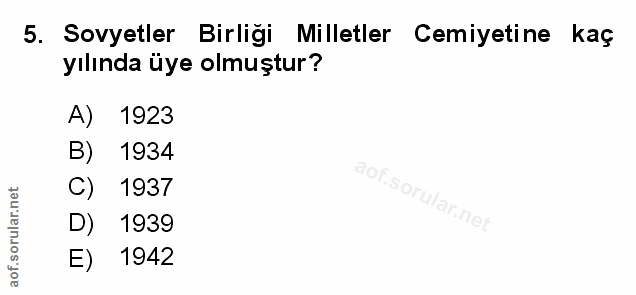 Soru 5