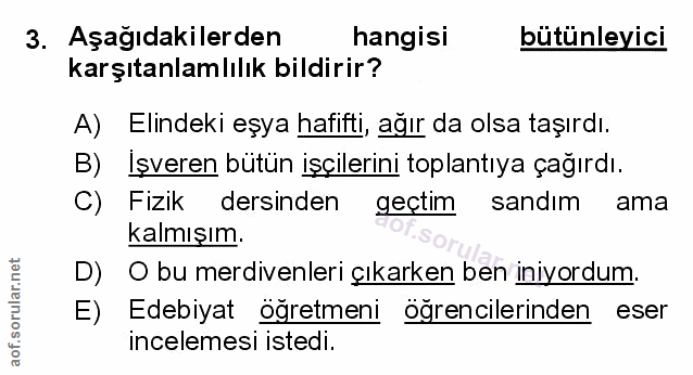 Soru 3