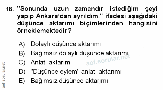 Soru 18