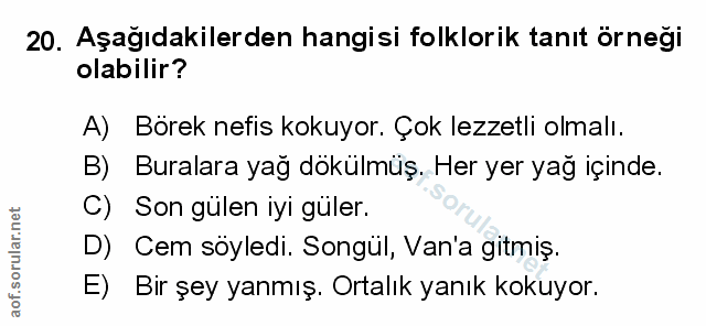Soru 20