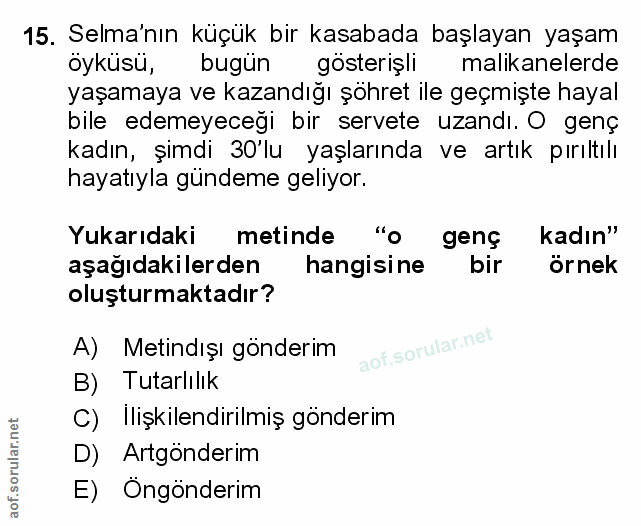 Soru 15