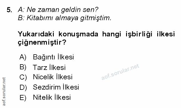Soru 5
