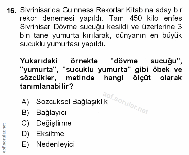 Soru 16