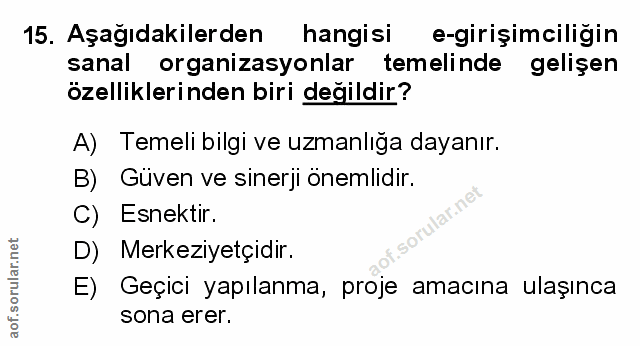 Soru 15