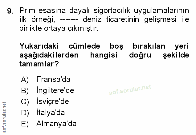 Soru 9