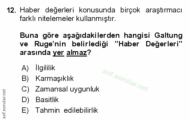 Soru 12