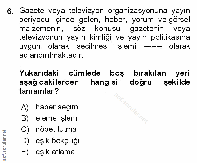Soru 6