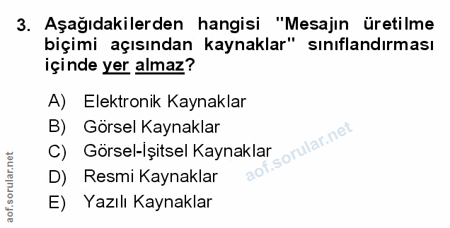 Soru 3