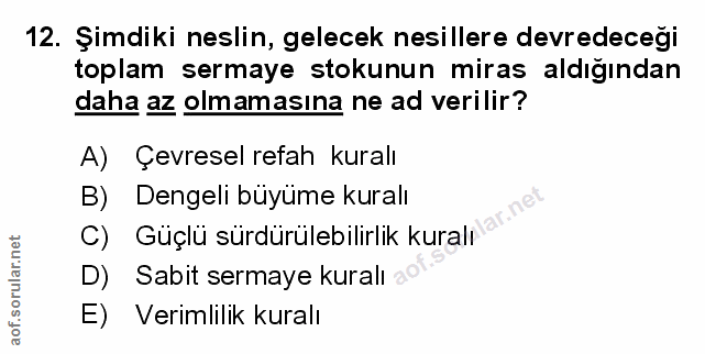 Soru 12