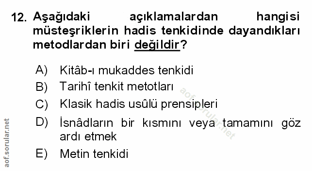 Soru 12