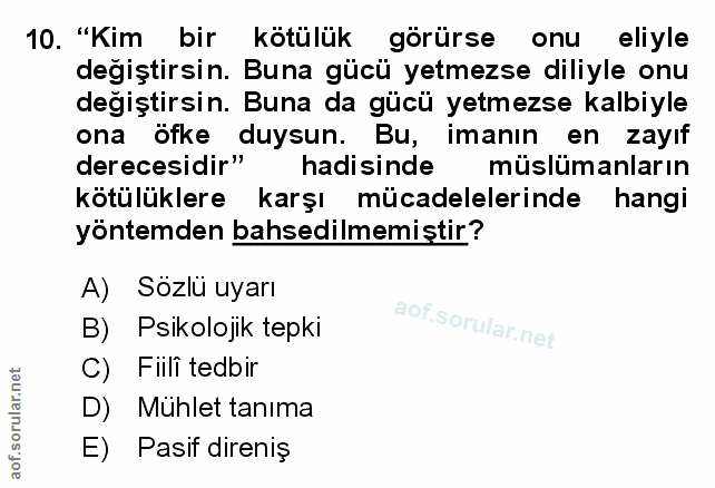 Soru 10