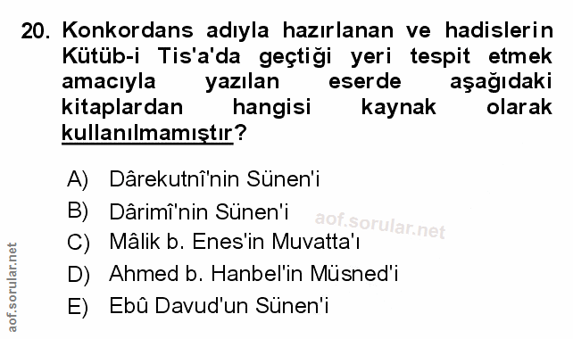 Soru 20