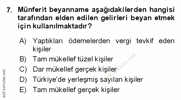Soru 7