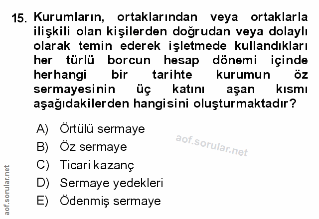 Soru 15
