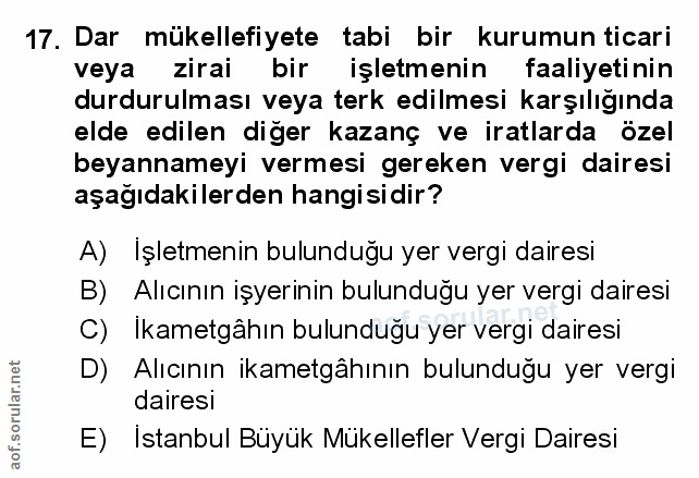 Soru 17