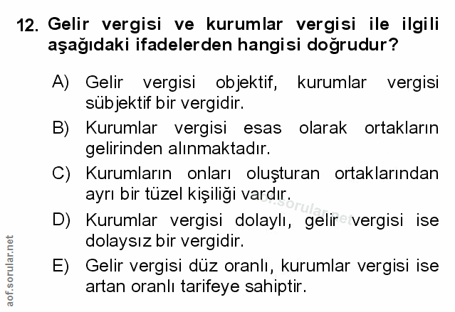 Soru 12