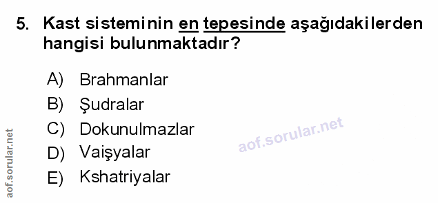 Soru 5