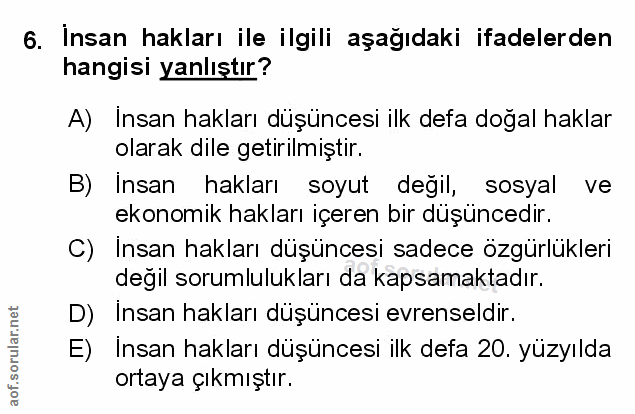 Soru 6