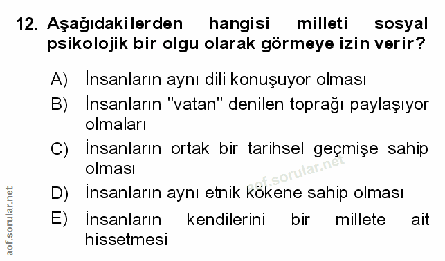 Soru 12