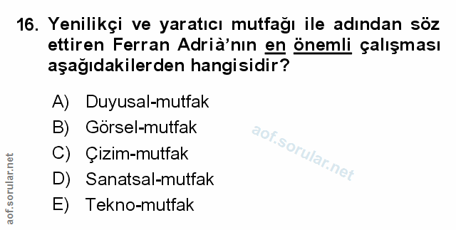 Soru 16