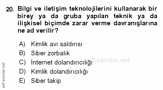 Soru 20