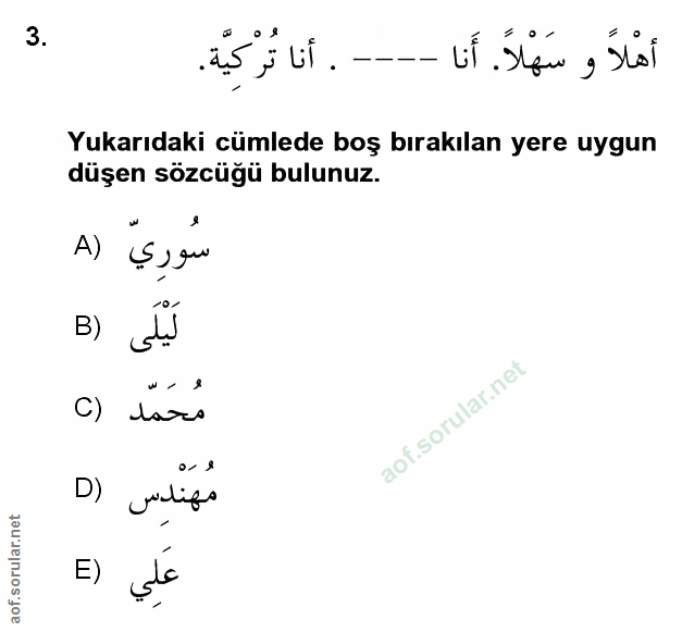 Soru 3
