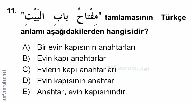 Soru 11