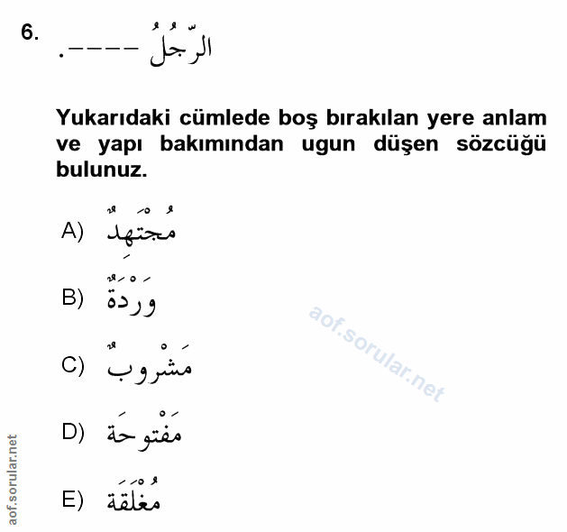 Soru 6