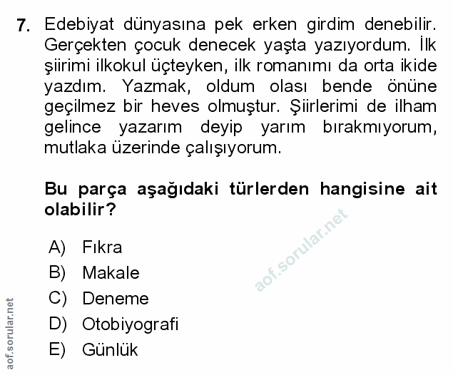 Soru 7