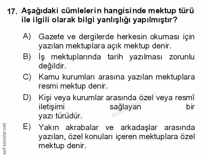 Soru 17