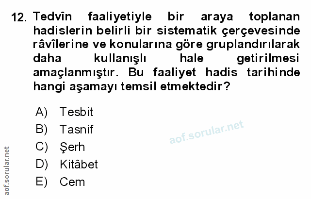 Soru 12
