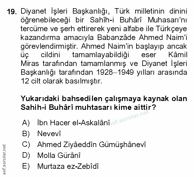 Soru 19