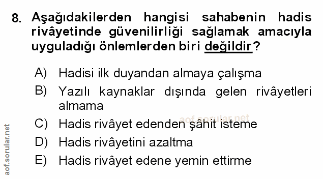 Soru 8