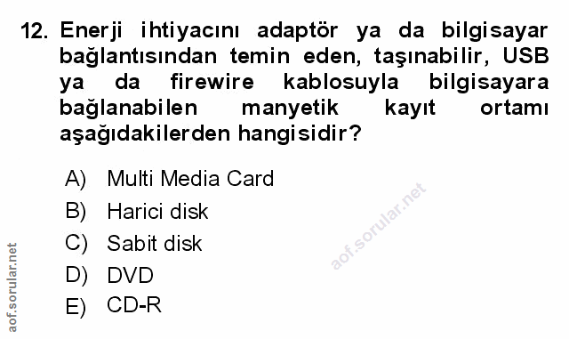 Soru 12