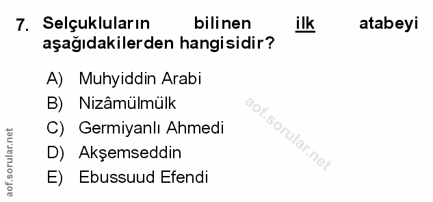 Soru 7