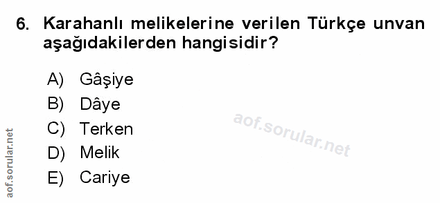 Soru 6