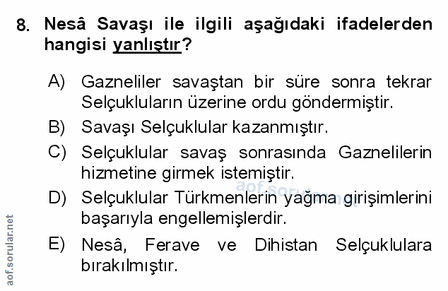 Soru 8