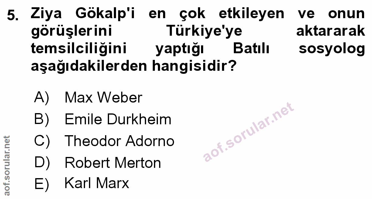 Soru 5