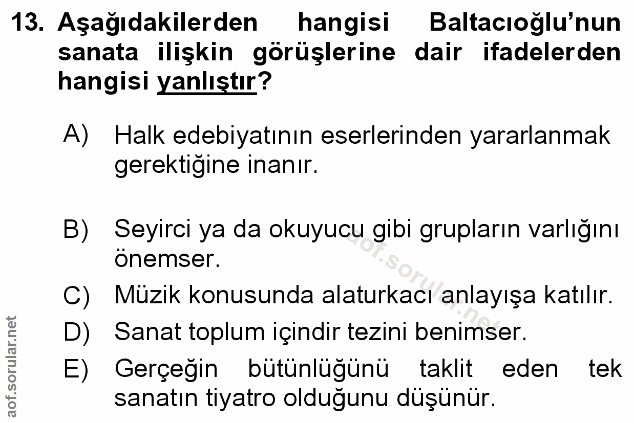 Soru 13