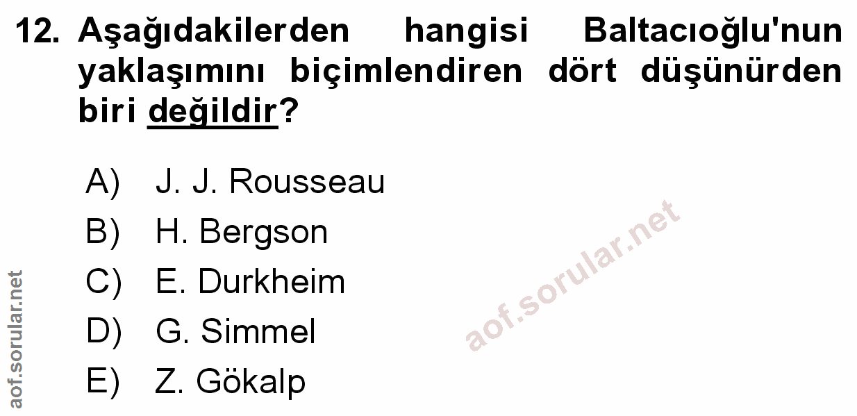 Soru 12