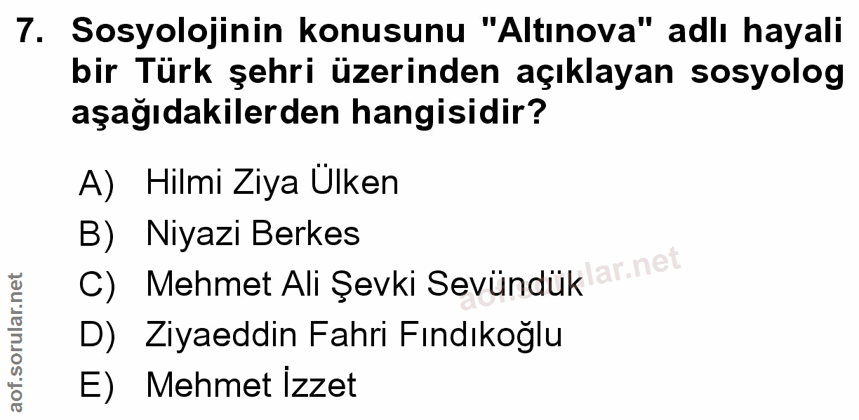 Soru 7