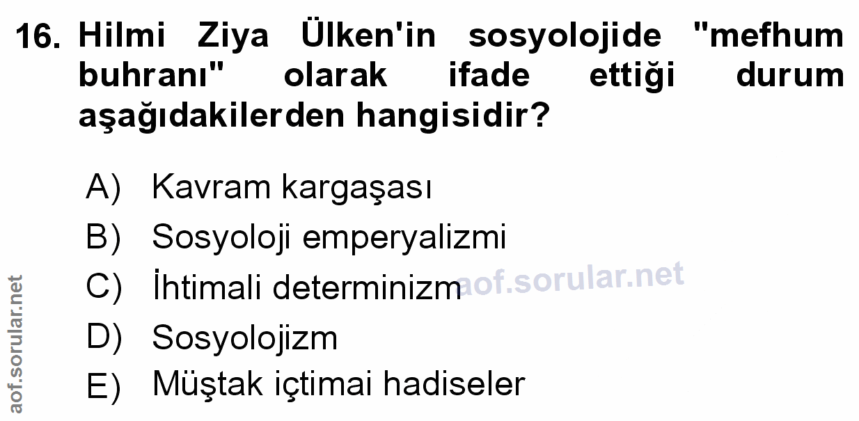 Soru 16