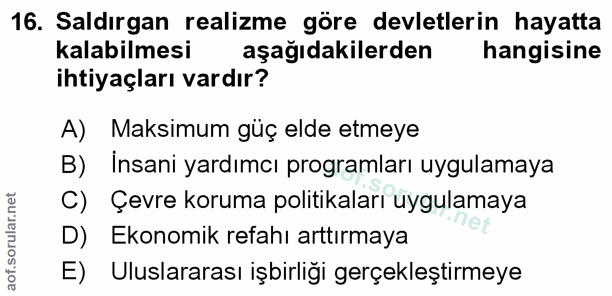 Soru 16
