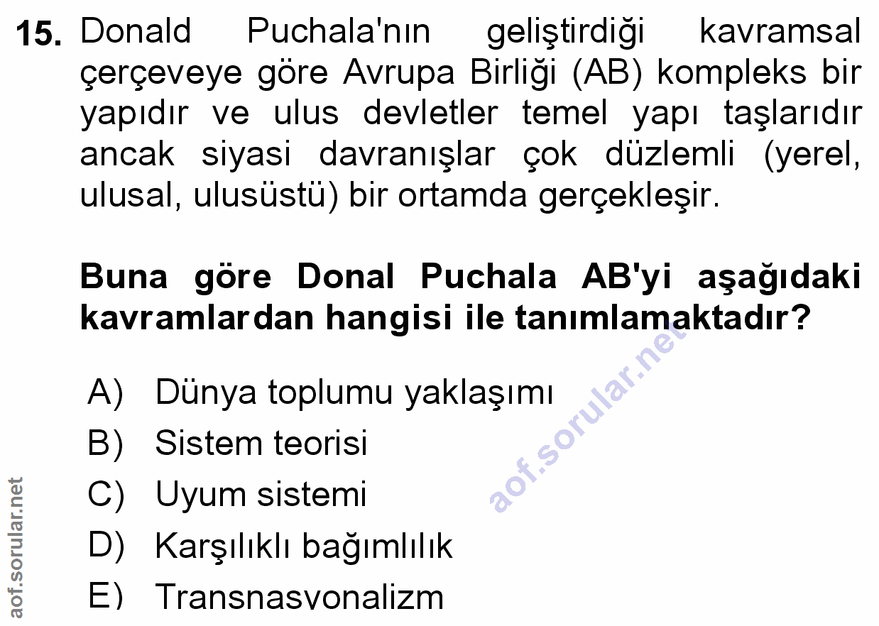 Soru 15