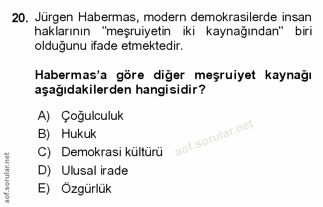 Soru 20