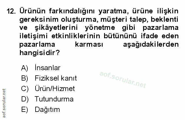 Soru 12