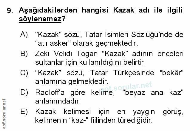Soru 9