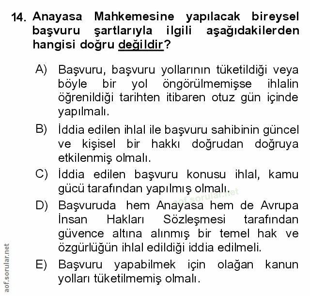 Soru 14